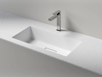 KUMA - Inset rectangular washbasin by Edoné by Agorà - view 2